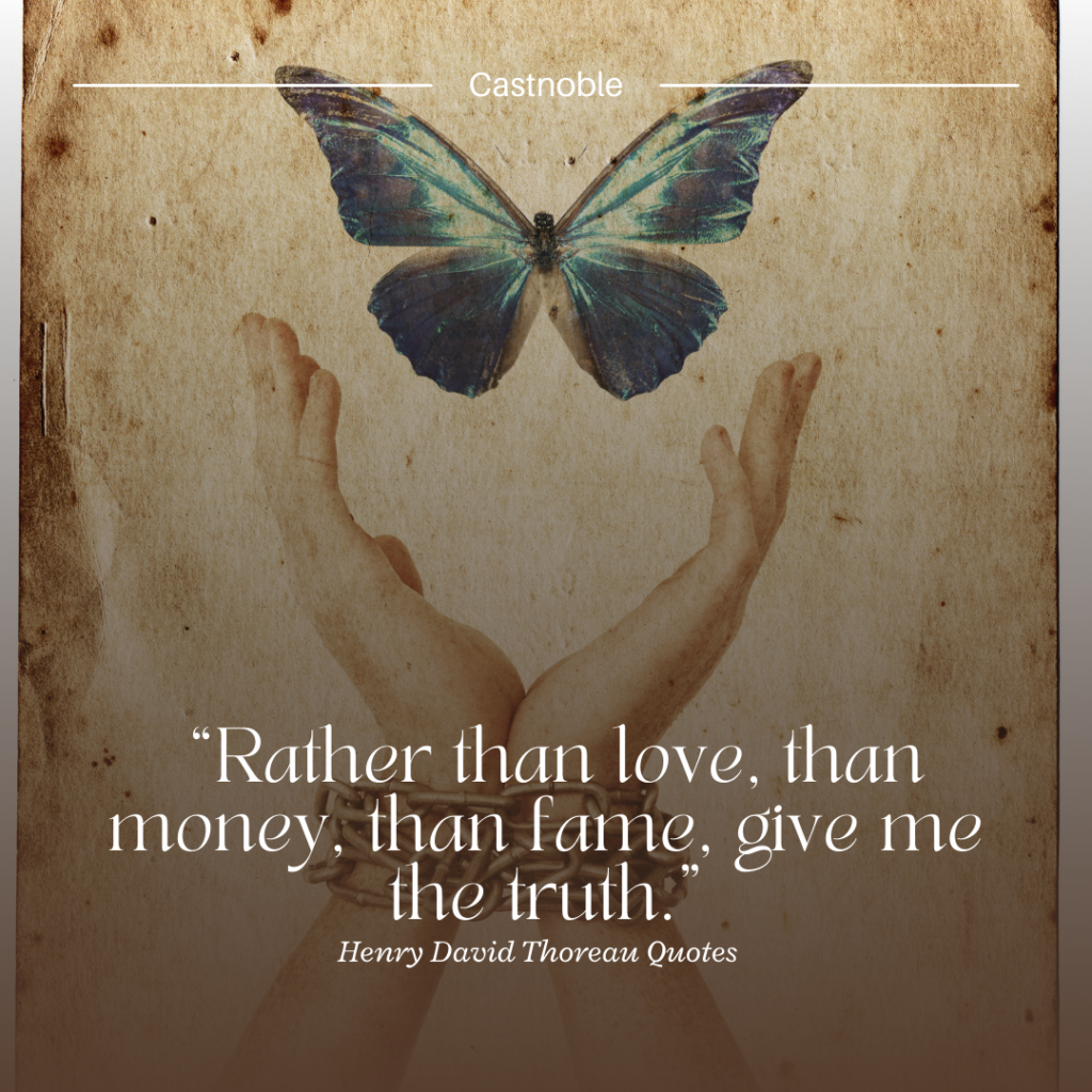 Henry David Thoreau Quotes by Castnoble